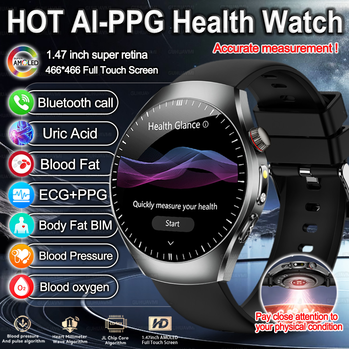 Smartwatch Branded Watches For Women - Nuovo marchio 2026 aggiornamento controllo della