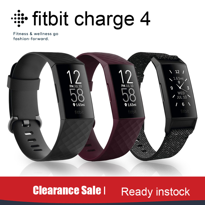 Smartwatch Watches Digital - Originale Fitbit Charger 4 Smart Watch