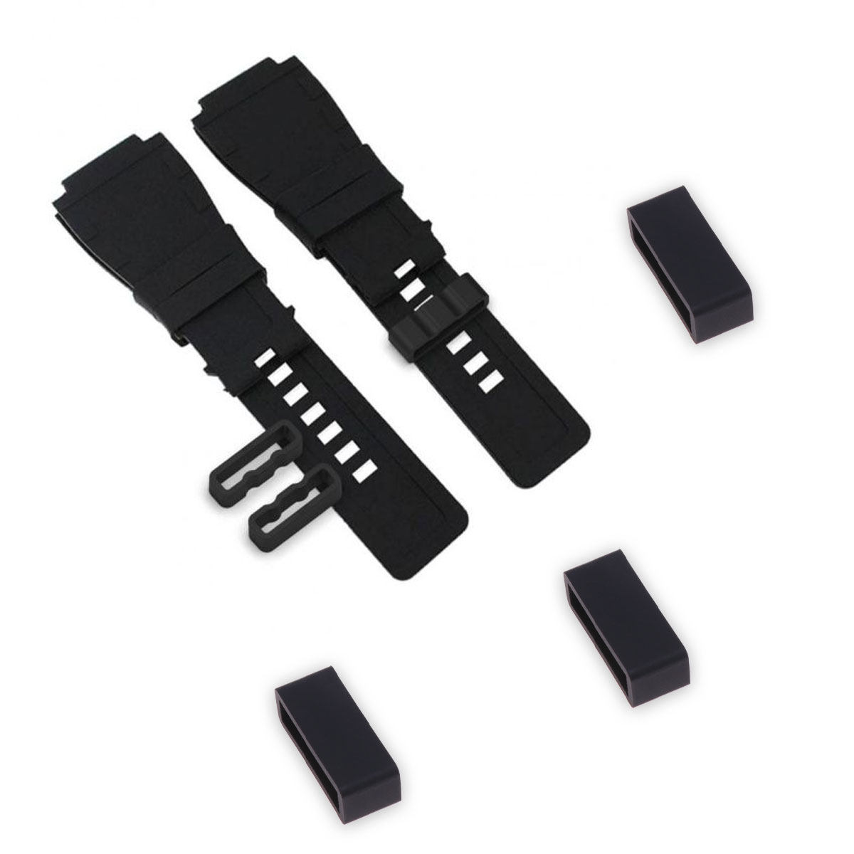 Smartwatch Ring Watches - Set da 8 anelli in silicone