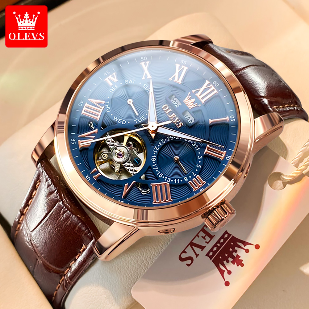 Seiko Watch Presage - OLEVS 6668 Orologi da uomo delle