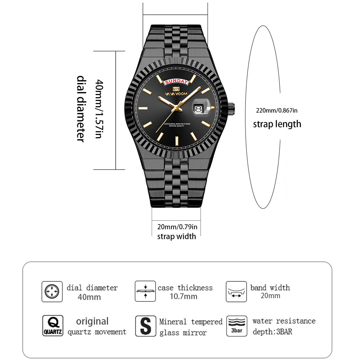 Orologio da Polso da Uomo al Q - Smartwatch Ring Watches recensione e prezzo
