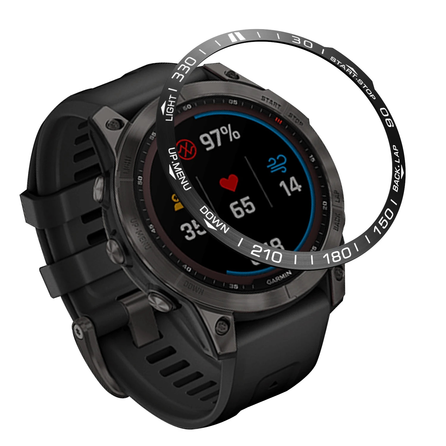 Lunetta per Garmin Fenix 7 7X  - Smartwatch Ring Watches recensione e prezzo