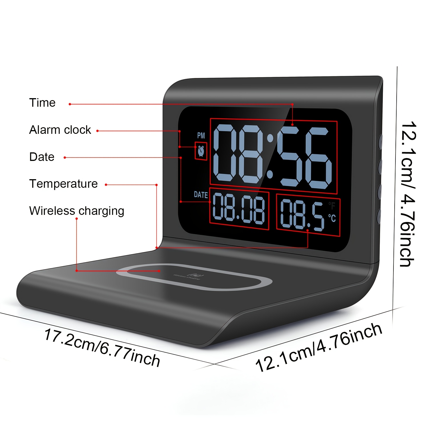 Base di ricarica wireless 3-in - Smartwatch Watches Digital recensione e prezzo