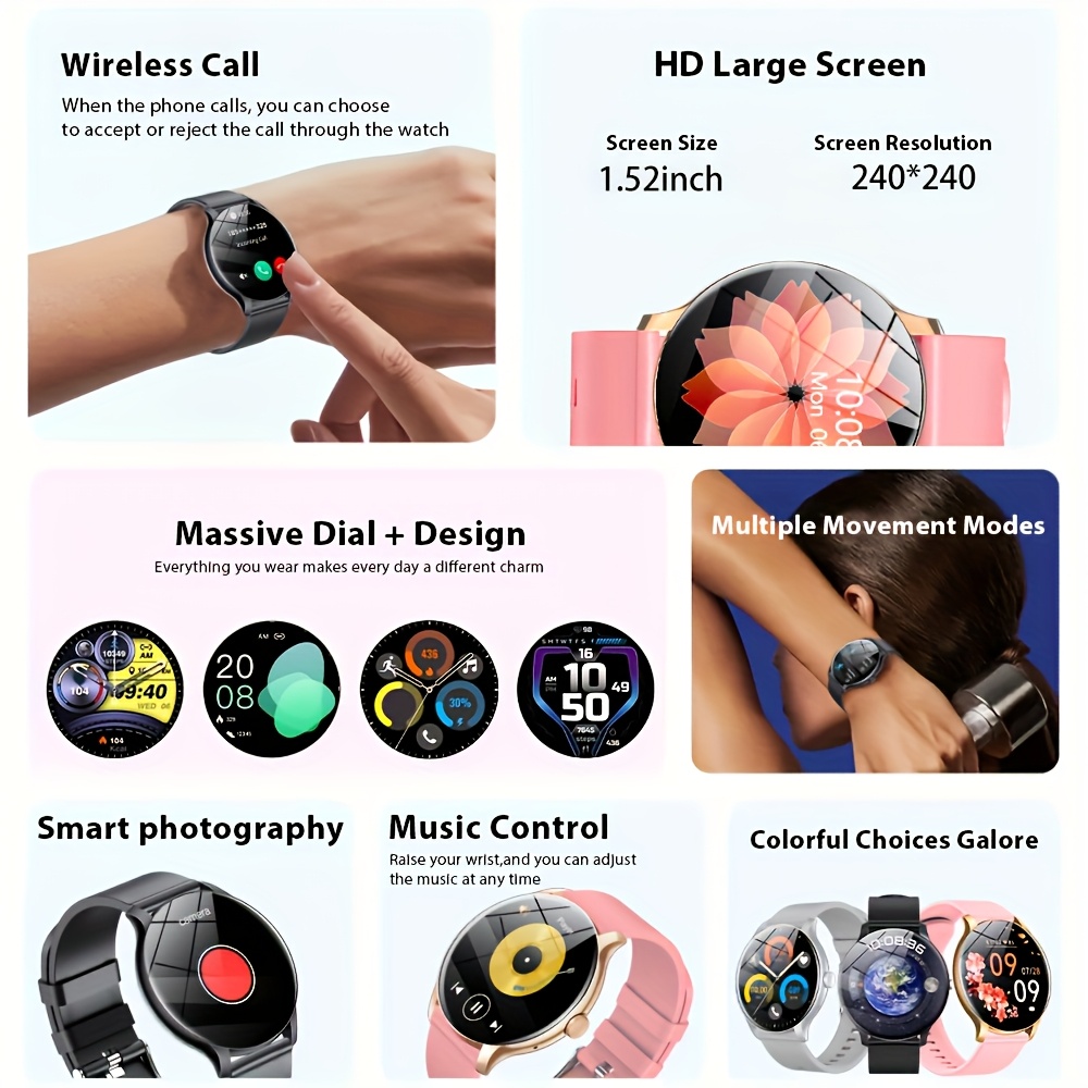 LAXASFIT 2026 Smartwatch con S - Smartwatch Watches Gift For Women recensione e prezzo