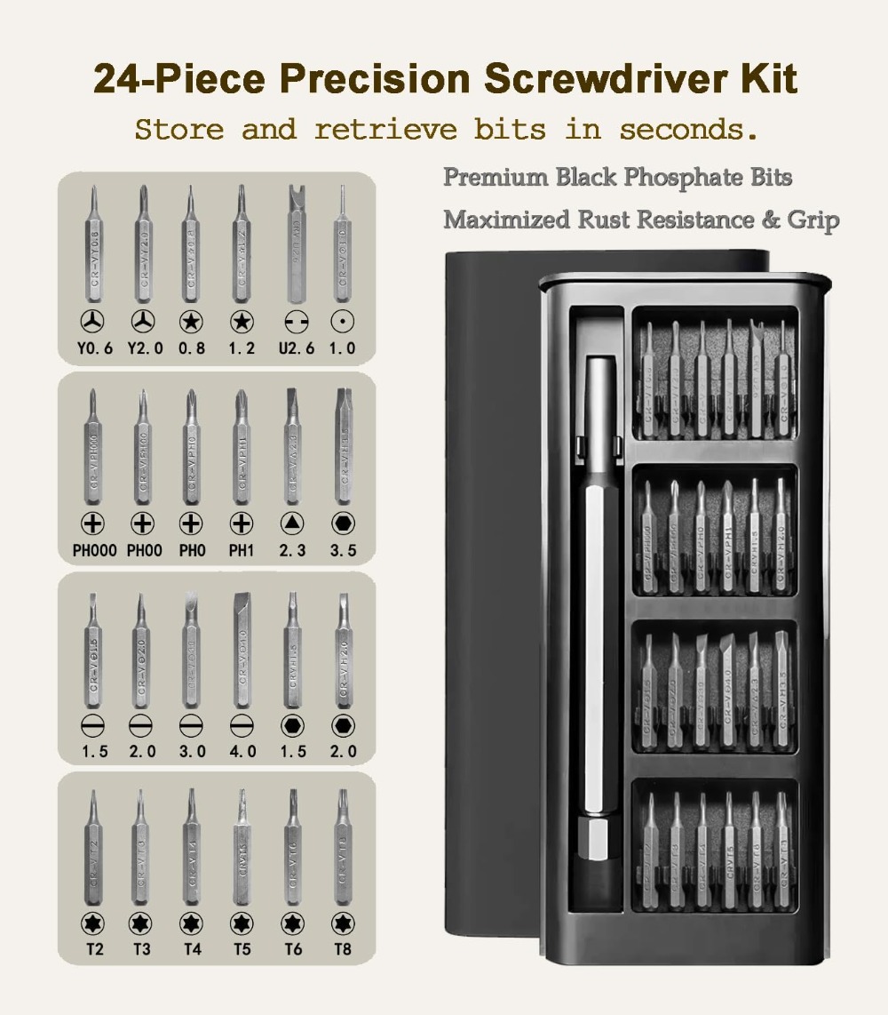 Set di cacciaviti magnetici di - Watchmaker Screwdriver recensione e prezzo