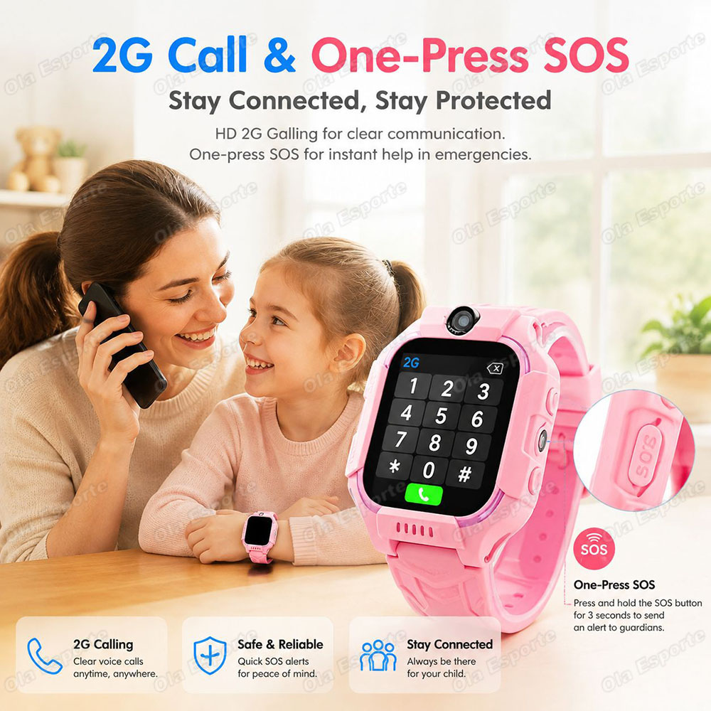 Nuovo Orologio Intelligente GP - Smartwatch Watches For Kids With Gps recensione e prezzo