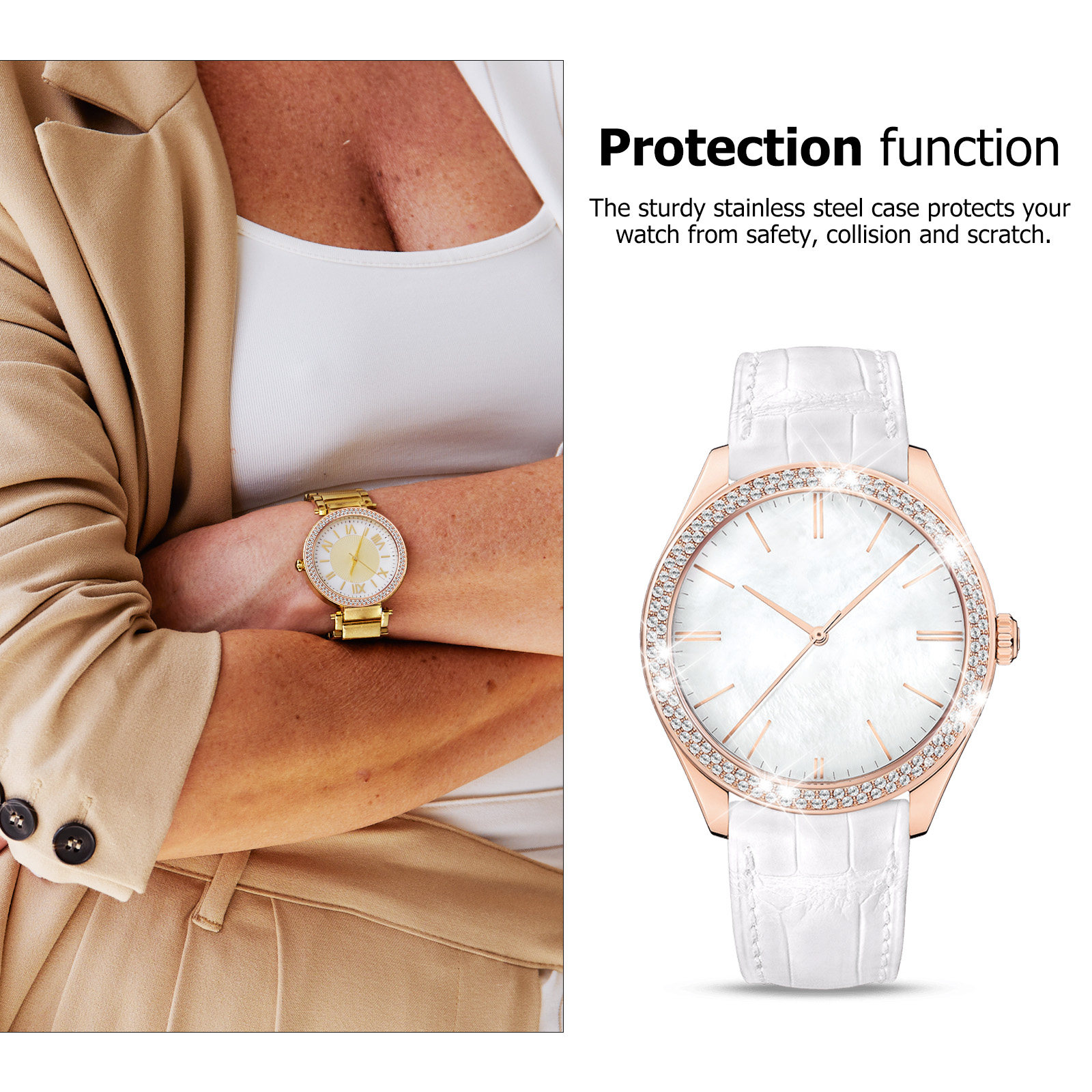 Custodia per orologio con stra - Smartwatch Ring Watches recensione e prezzo